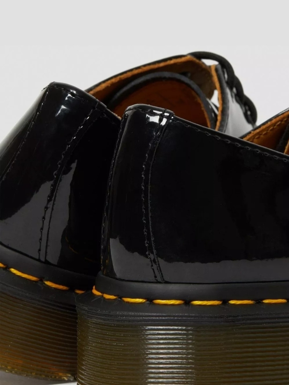 Dr. Martens 1461 Patent Leather Black Oxford Shoe - Picture 6 of 16